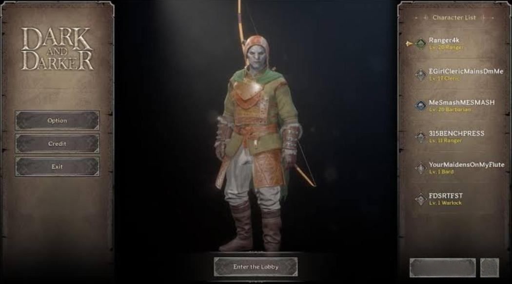 Dark and Darker: Demigod Ranger Upgrade Guide