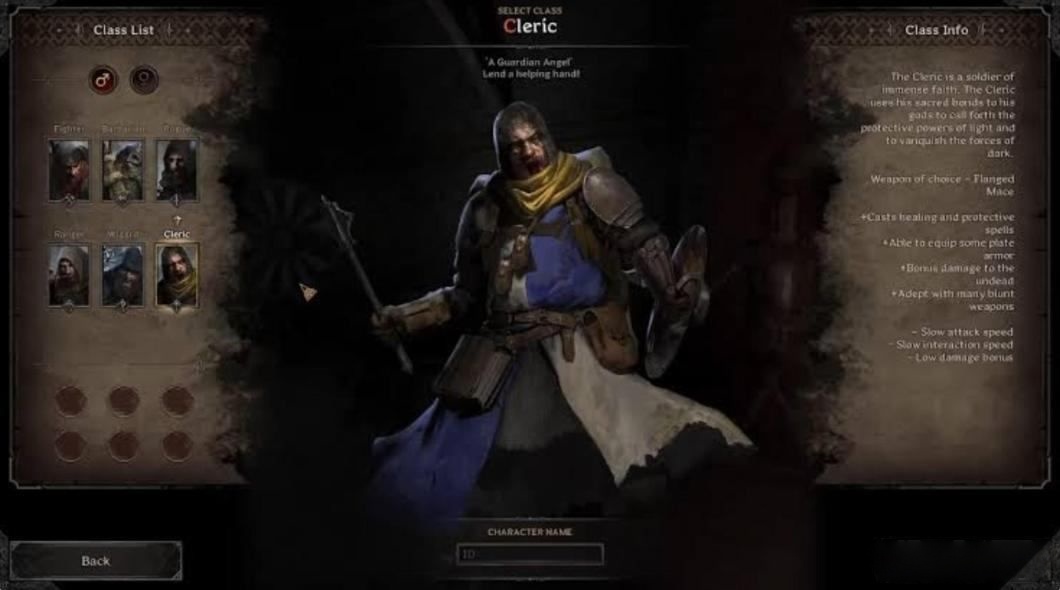 Dark and Darker: Demigod Cleric Upgrade Guide