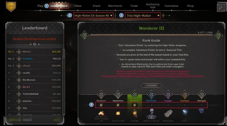 Dark and Darker Season 7: How to Receive Rewards from Last Season